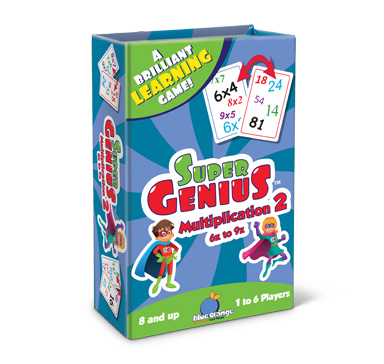 Main game image for Super Genius Multiplication 2