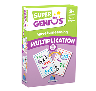 Main game image for Super Genius Multiplication 2