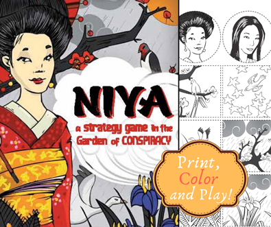 niya print, color and play